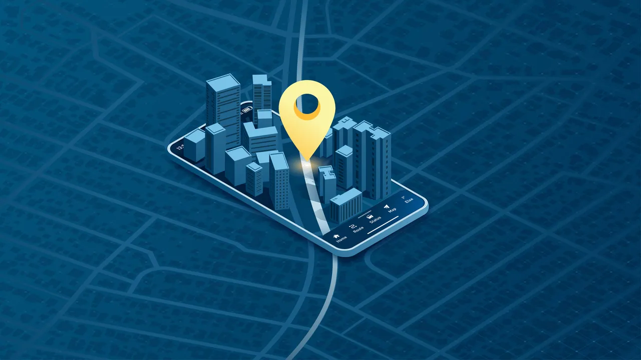スマホの地図で店舗を探す