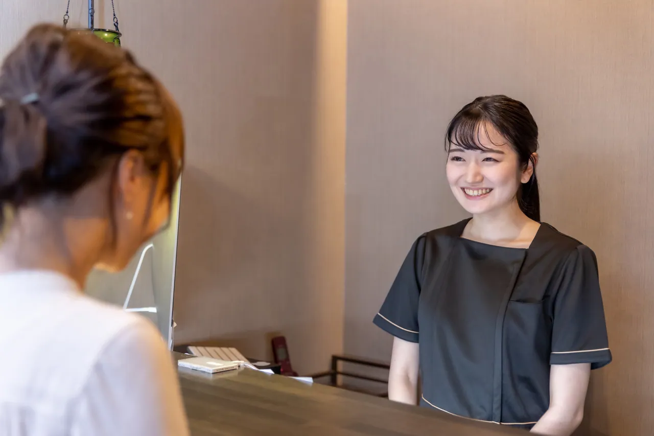 ホームページ経由で来店した顧客